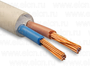 ПВС 2х0,5 белый